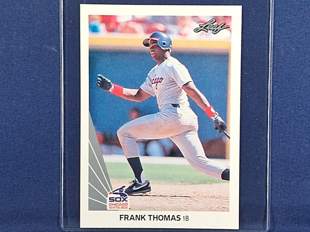 1990 Leaf #300 Frank Thomas Rookie HOF