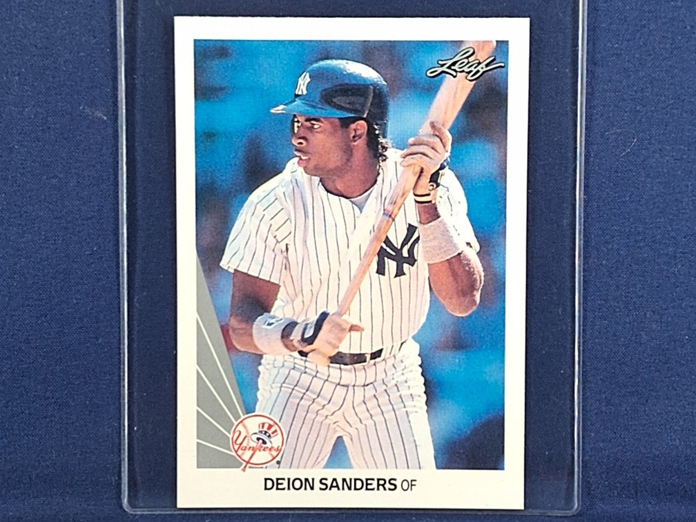 1990 Leaf #359 Deion Sanders Rookie