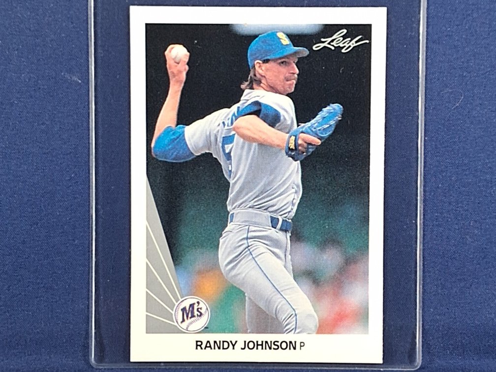 1990 Leaf #483 Randy Johnson HOF