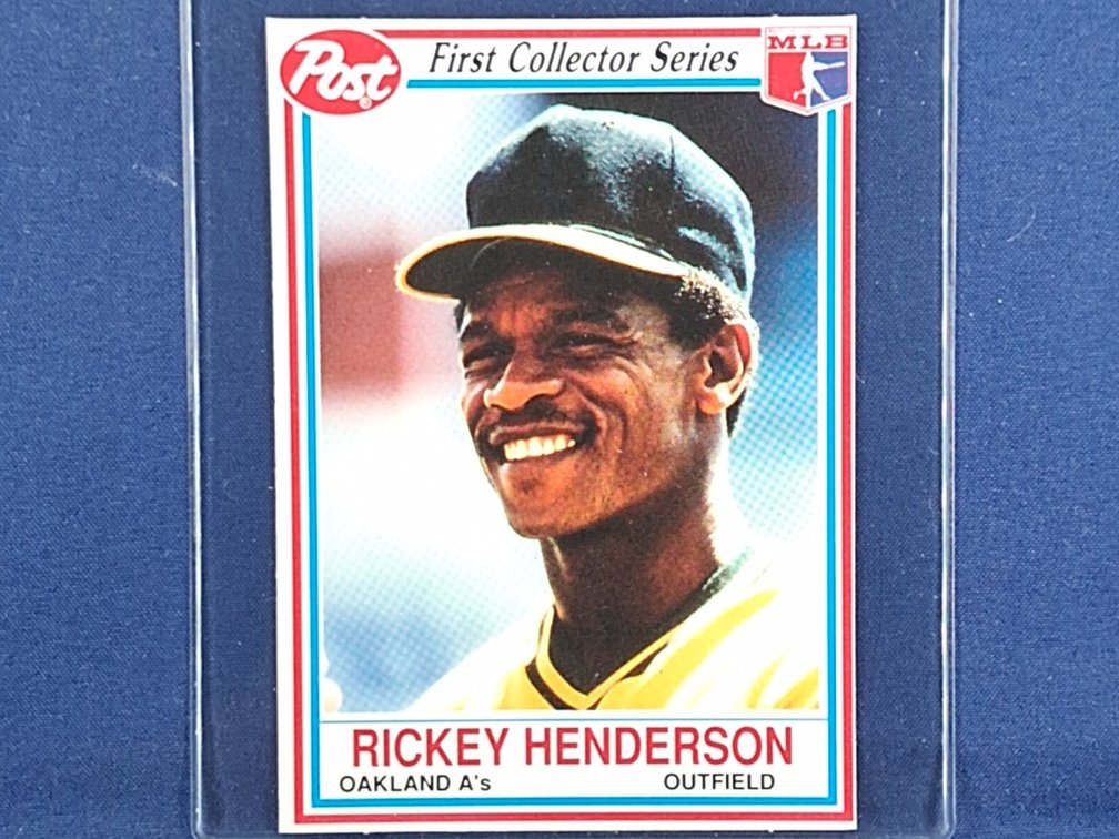 1990 Post #25 of 30 Rickey Henderson HOF