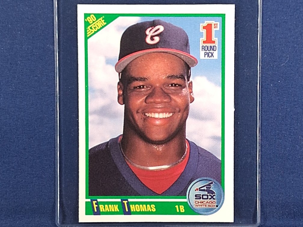 1990 Score #663 Frank Thomas Rookie HOF
