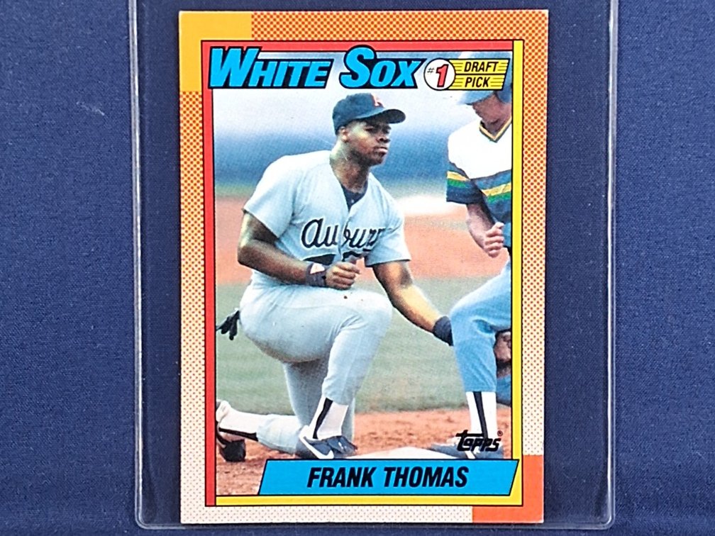 1990 Topps #414 Frank Thomas Rookie HOF