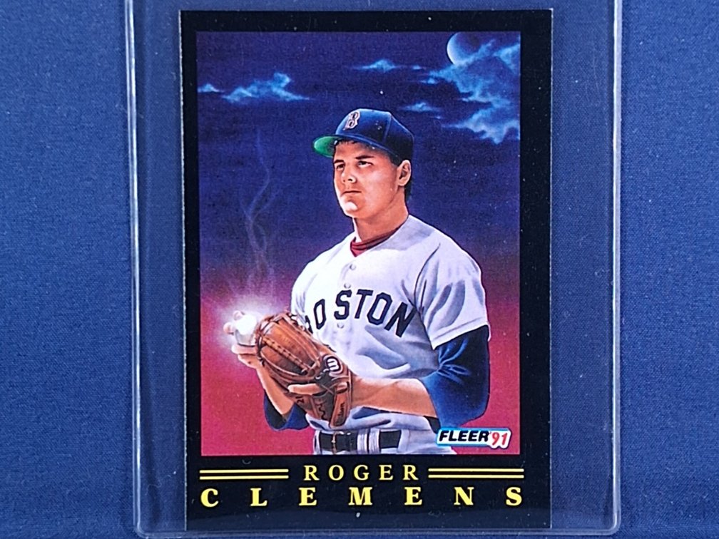 1991 Fleer Provision #9 of 12 Roger Clemens