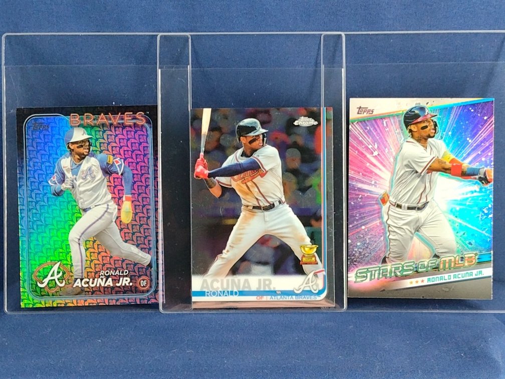 5 Ronald Acuna Jr. cards
