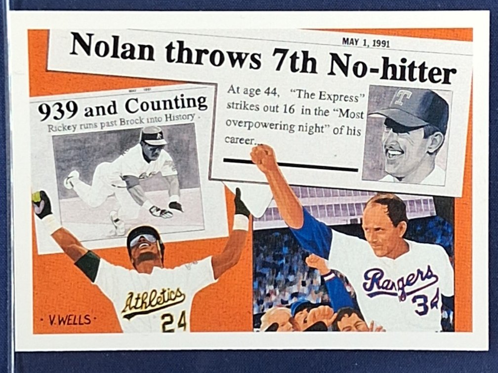 1991 UD #SP2 Nolan Ryan HOF