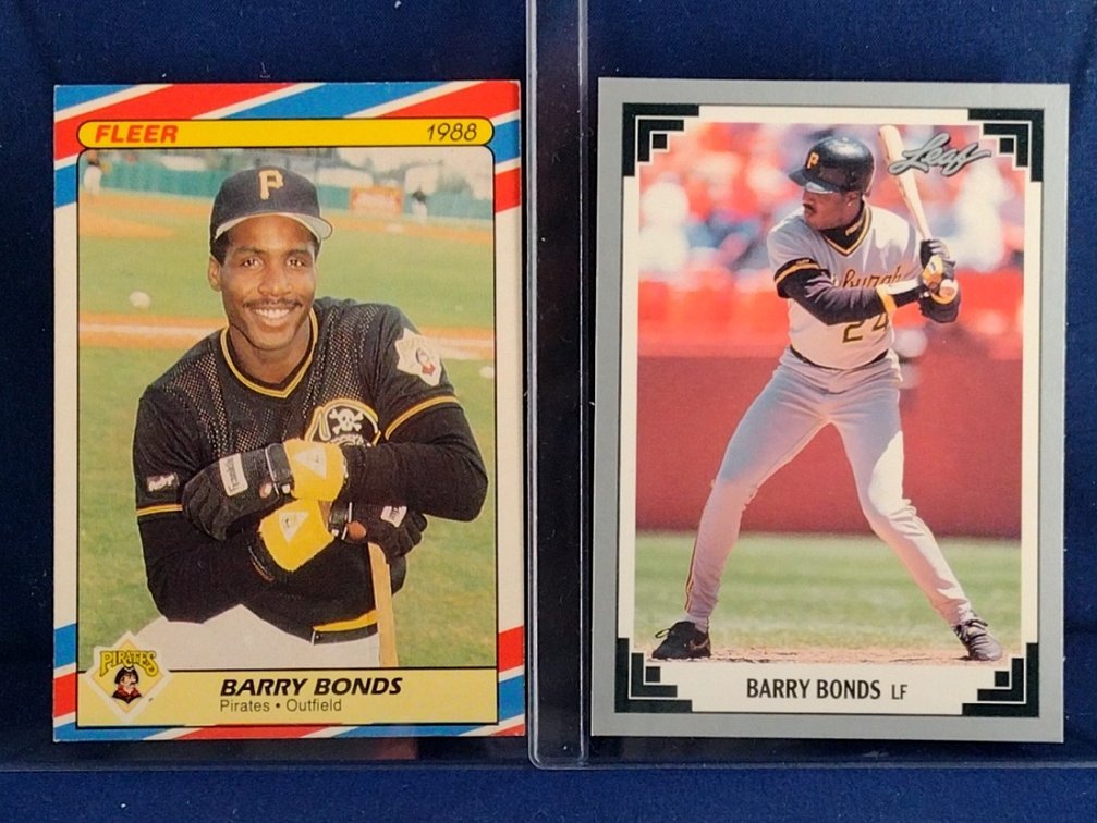 4 Barry Bonds cards