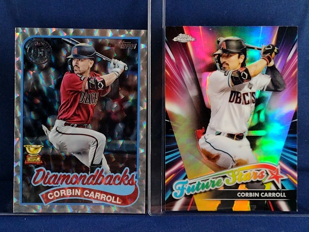 4 Corbin Carroll cards