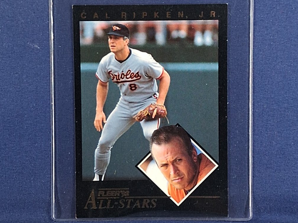 1992 Fleer All-Stars #20 of 24 Cal Ripken Jr. HOF
