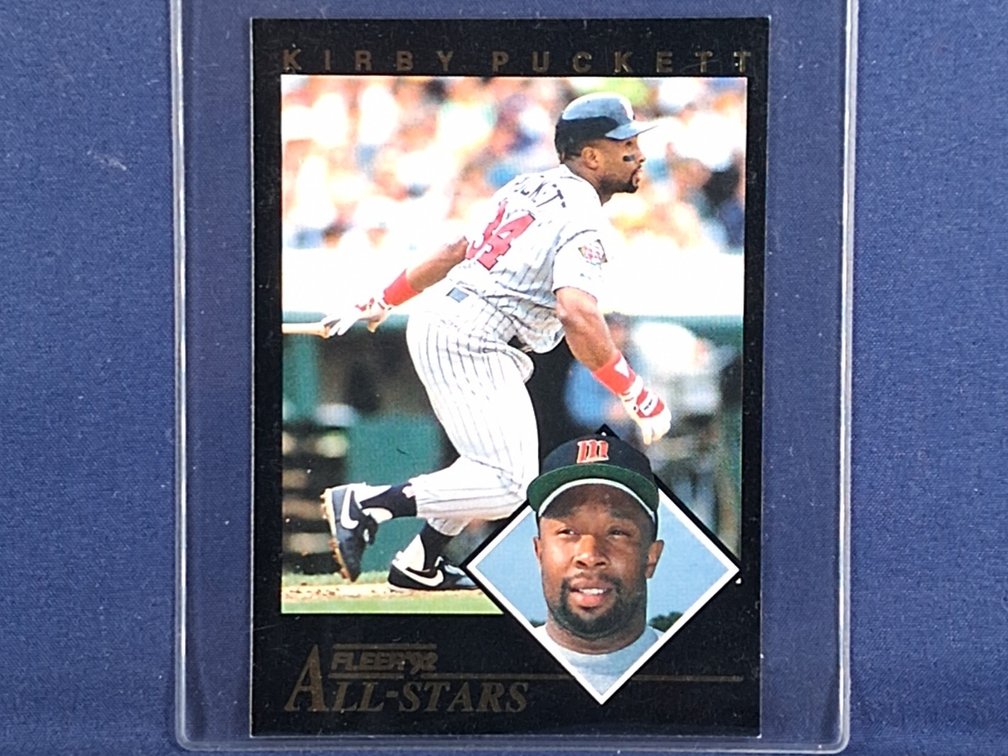 1992 Fleer All-Stars #22 of 24 Kirby Puckett HOF