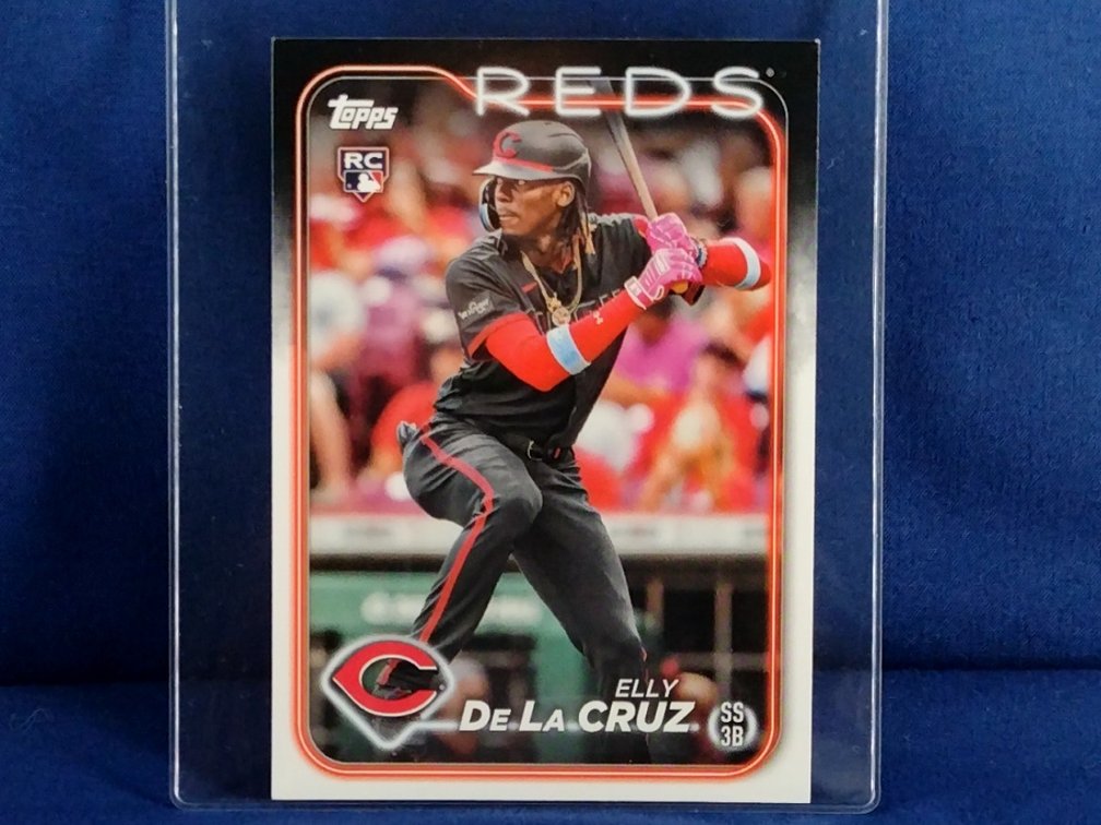 2024 Topps Elly de la Cruz rookie cards # CIN-1