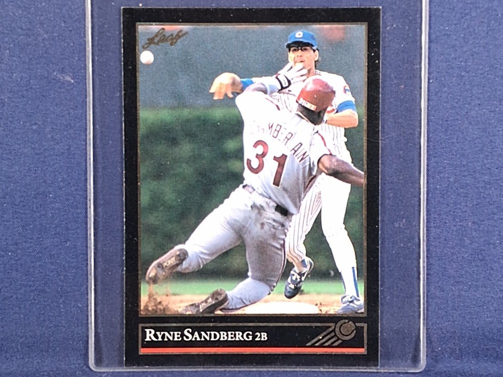 1992 Leaf Black Gold #2 of 23 Ryne Sandberg