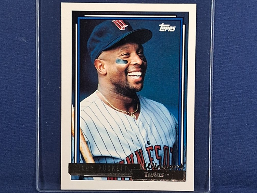 1992 Topps Gold Winner #575 Kirby Puckett HOF