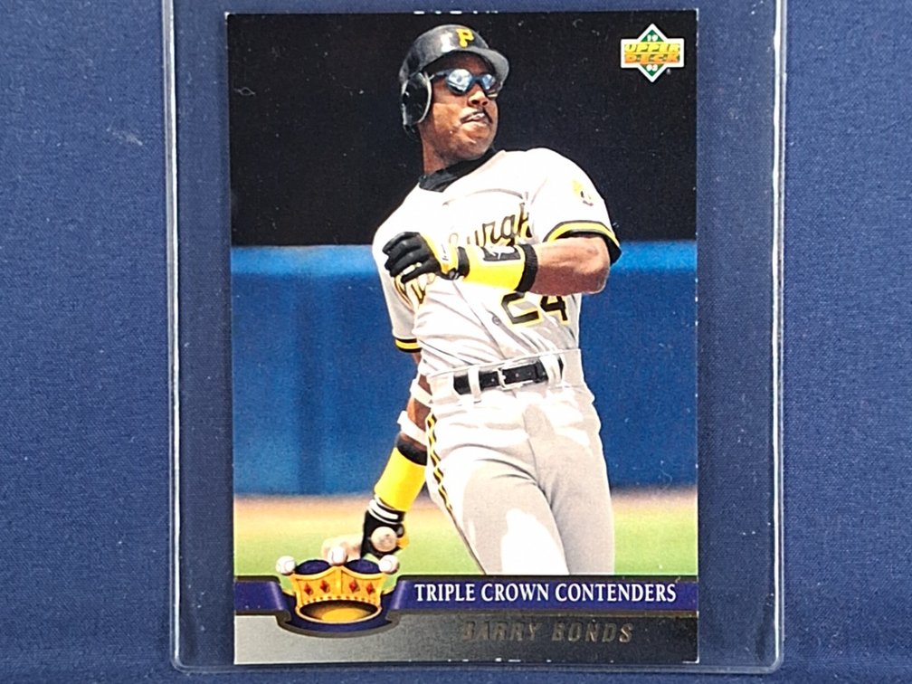 1992 UD Triple Crown Contenders #TC1 Barry Bonds