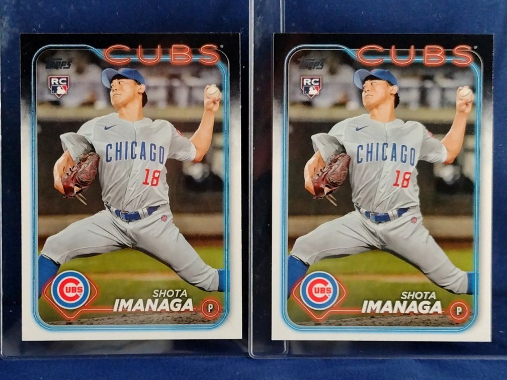 4 Skota Imanaga rookie cards