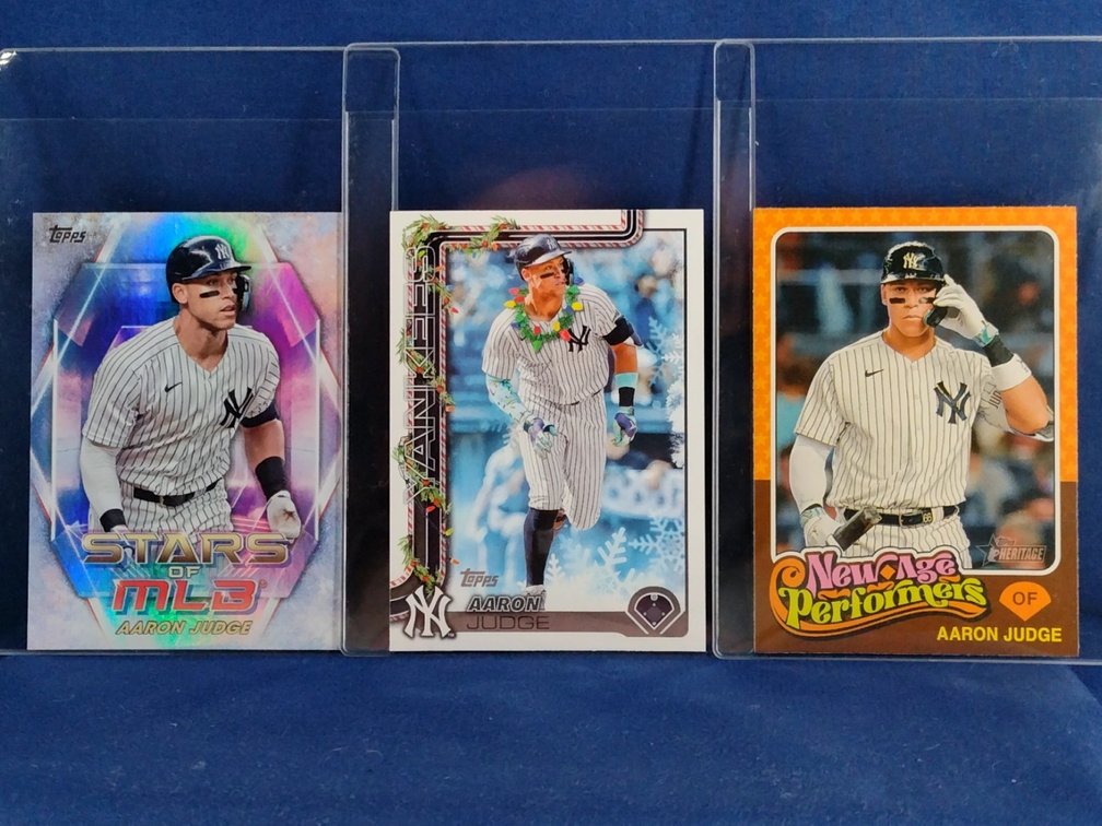 9 Aaron Judge cards