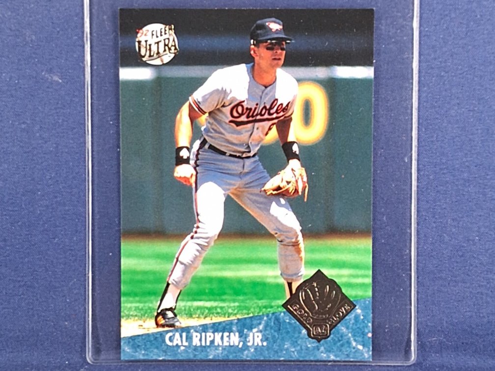 1992 Fleer Ultra Gold Glove #21 of 25 Cal Ripken