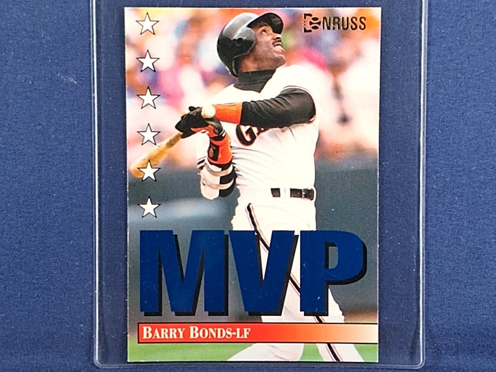 1993 Donruss MVP #14 of 28 Barry Bonds
