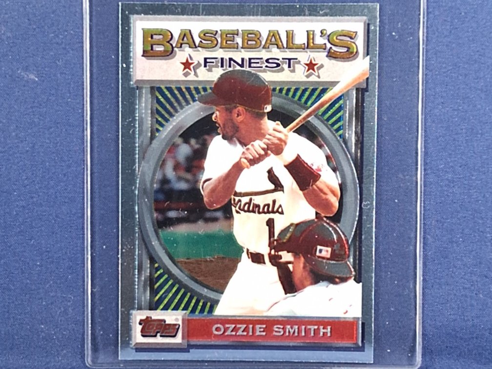 1993 Finest #28 Ozzie Smith HOF