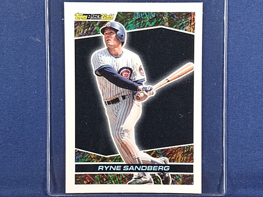 1993 Topps Black Gold #17 Ryne Sandberg HOF