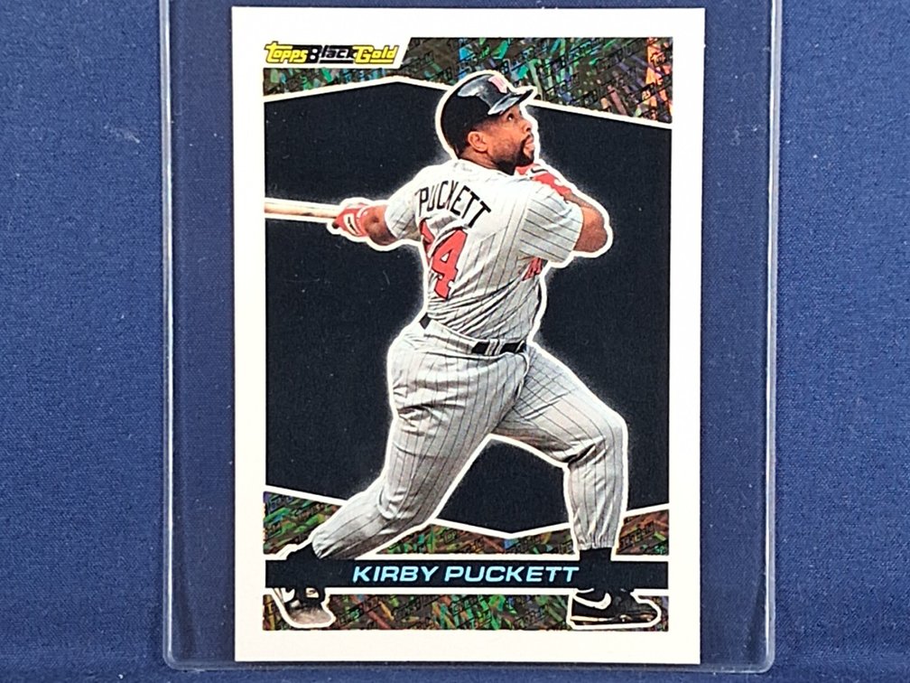 1993 Topps Black Gold #40 Kirby Puckett HOF