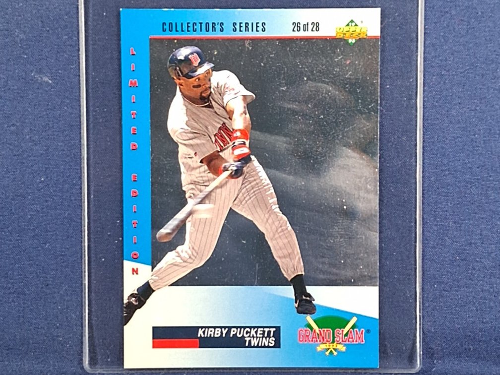 1993 UD Grand Slam #3 Kirby Puckett HOF