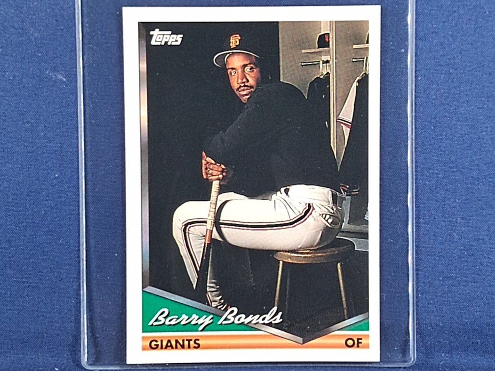1994 Topps Pre-Production Sample #2 Barry Bonds