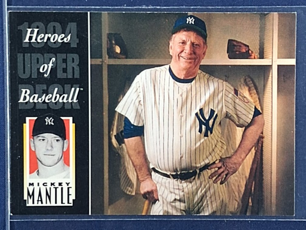 1994 UD Heroes of Baseball #222 Mickey