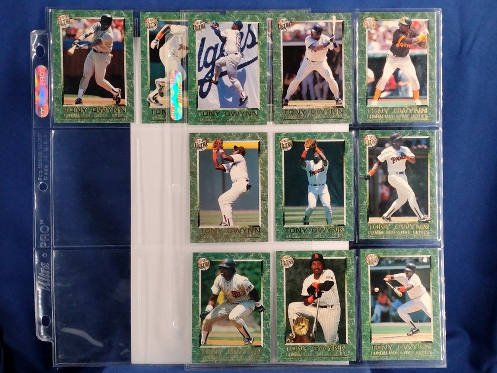 12 card set 1992 Ultra Tony Gwynn