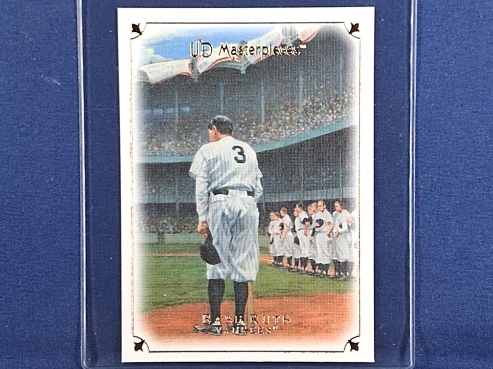 2007 UD Masterpieces #2 Babe Ruth HOF