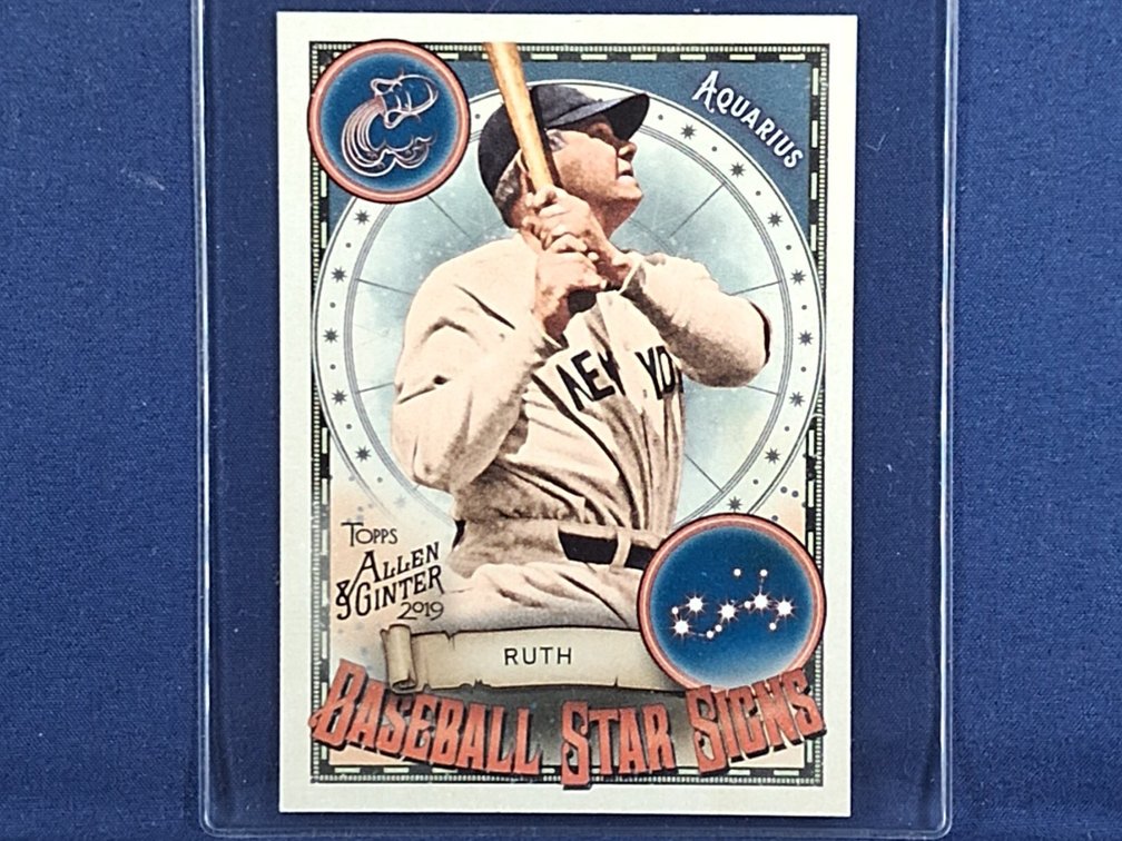 2018 Topps Aquarius #BSS-18 Babe Ruth HOF