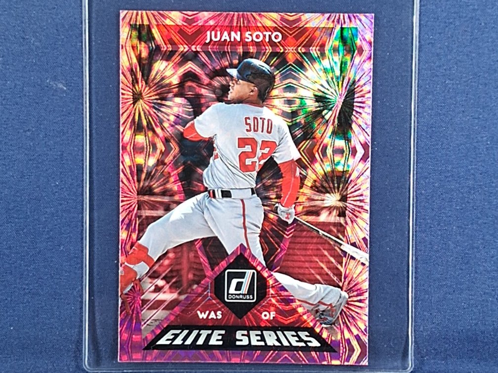 2020 Donruss Elite Series Pink Fireworks