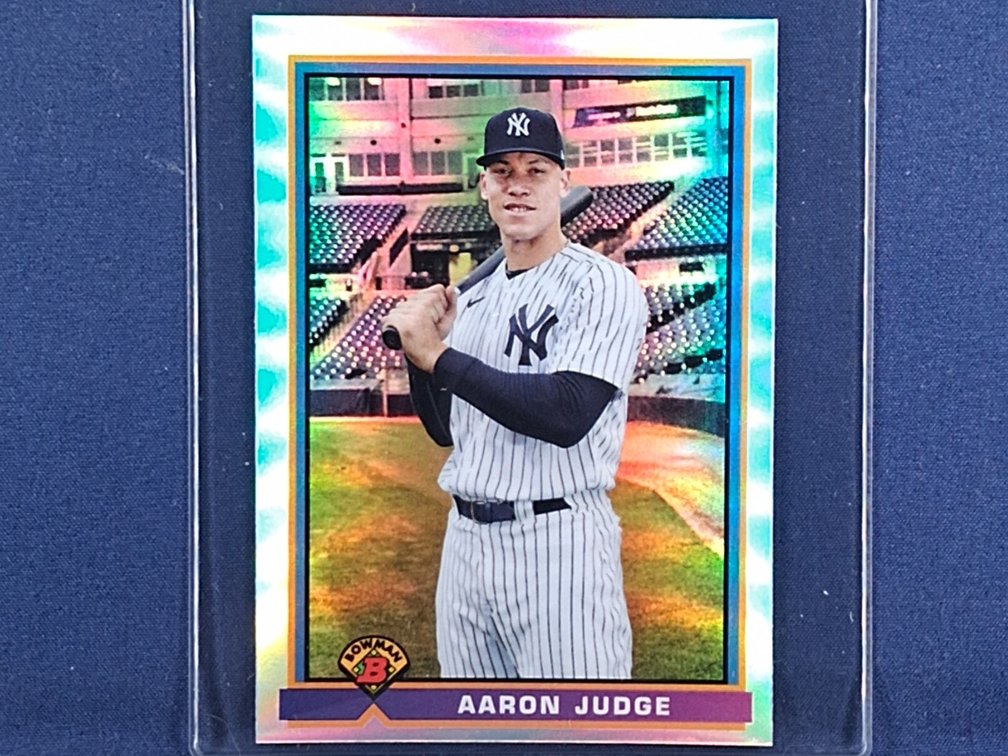 2021 Bowman Chrome #91B Aaron Judge