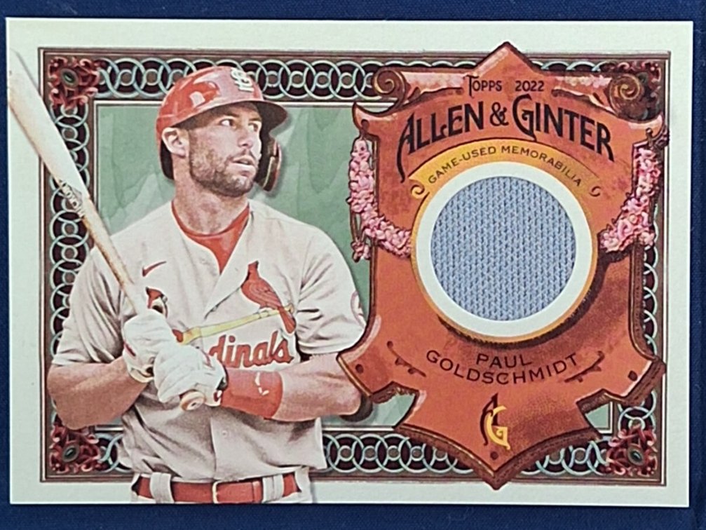 2022 Topps Allen & Ginter Game Used Relic