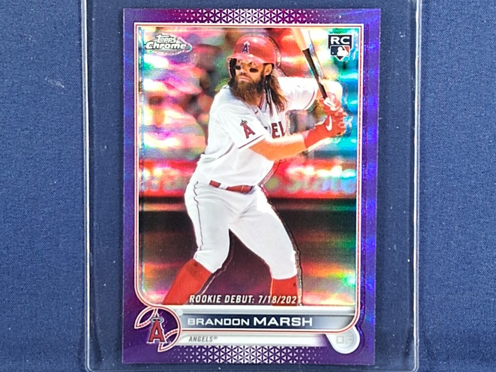 2022 Topps Chrome Update Purple Refractor