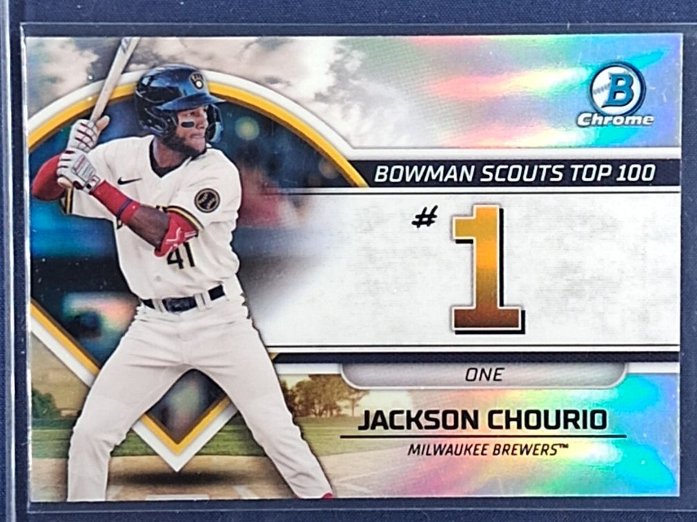 2023 Bowman Chrome Scouts Top 100 #1