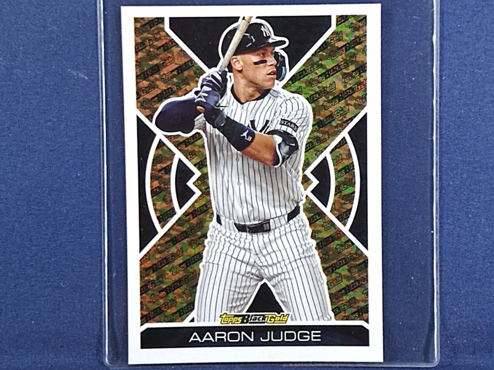 2025 Topps Black Gold #BG-18 Aaron Judge