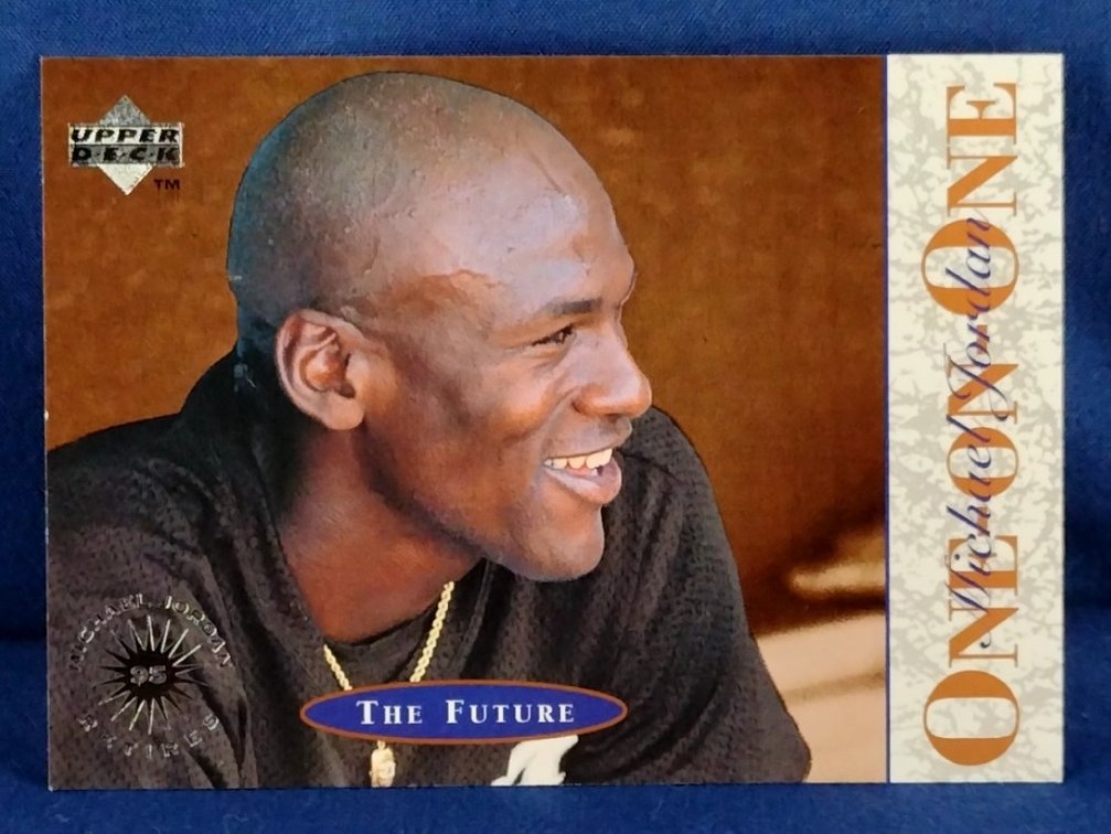 1995 UD Opeon One #10 Michael Jordan