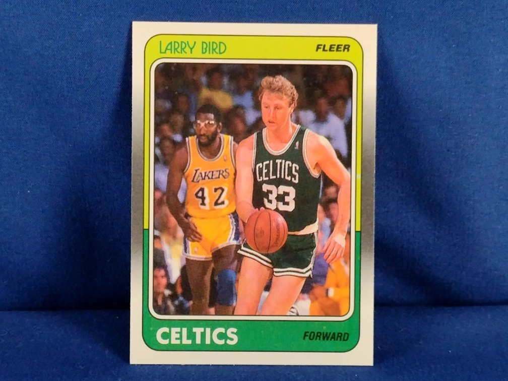 1988/89 Fleer #9 of 132 Larry Bird HOF