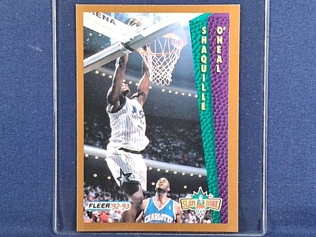 1992/93 Fleer #298 Shaquille O'Neal HOF