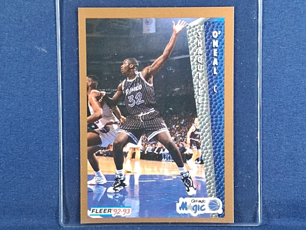 1992/93 Fleer #401 Shaquille O'Neal HOF