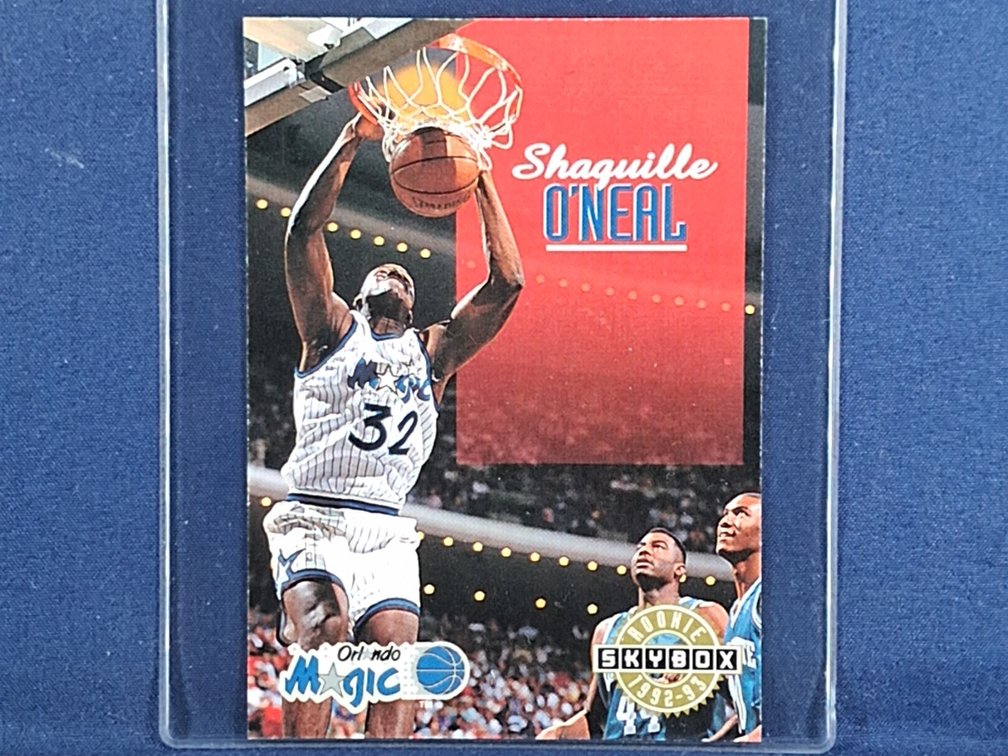 1992/93 Skybox #382 Shaquille O'Neal Rookie HOF