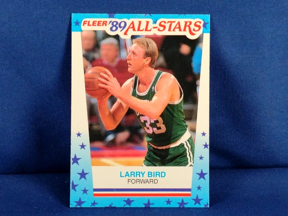 1989/90 Fleer All Star Sticker #10 Larry Bird
