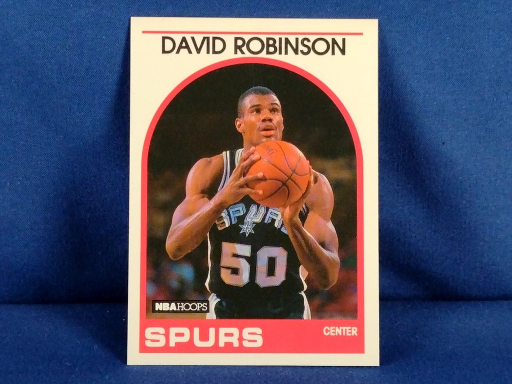 1989/90 Hoops #310 David Robinson Rookie HOF