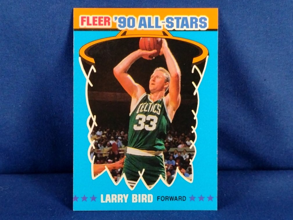 1990/91 Fleer All-Star #2 of 12 Larry Bird HOF