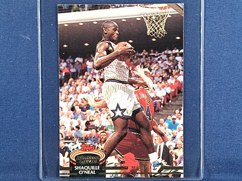 1992/93 Stadium Club #247 Shaquille O'Neal