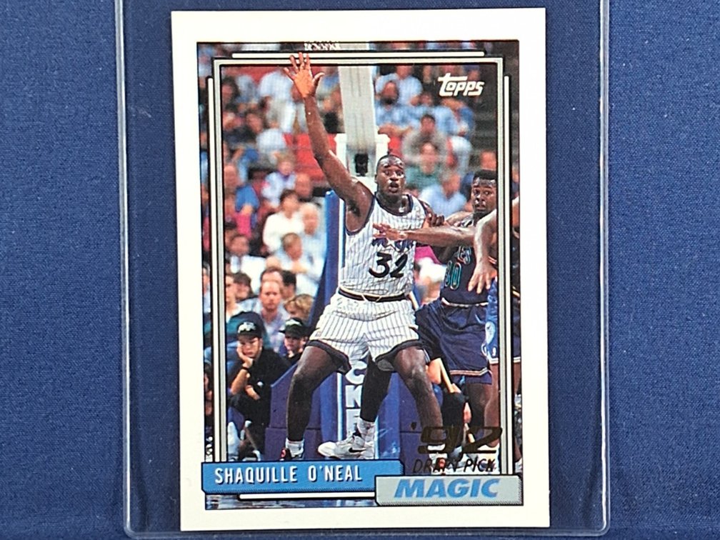 1992/93 Topps #362 Shaquille O'Neal Rookie HOF