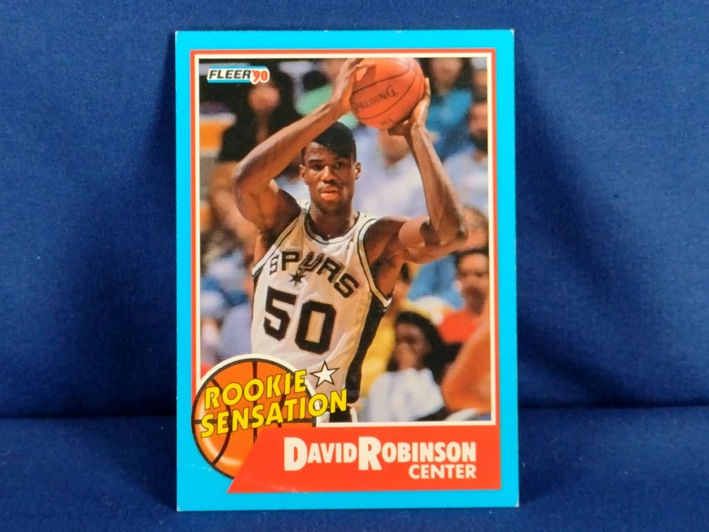 1990/91 Fleer Rookie Sensation David Robinson