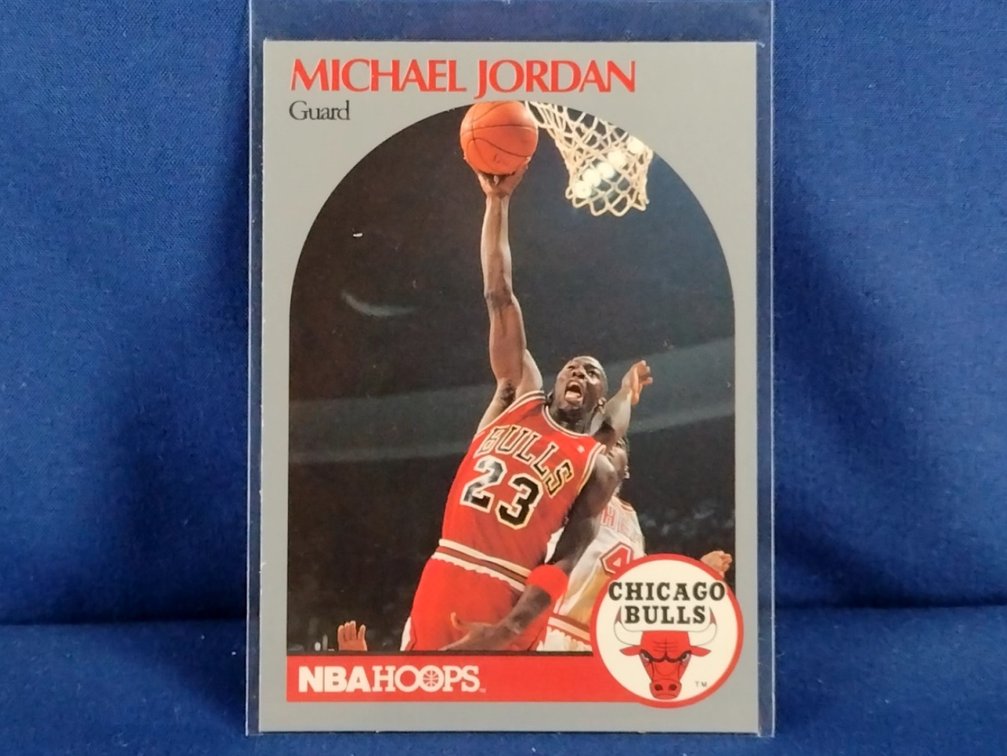 1990/91 Hoops #65 Michael Jordan HOF