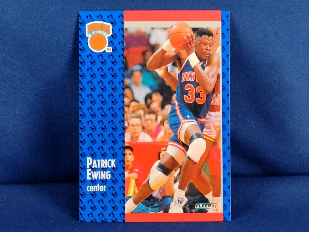 1991/92 Tonys Pizza #S-3 Patrick Ewing HOF