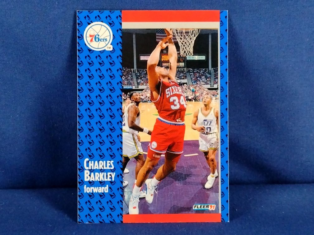 1991/92 Tonys Pizza #S-15 Charles Barley HOF